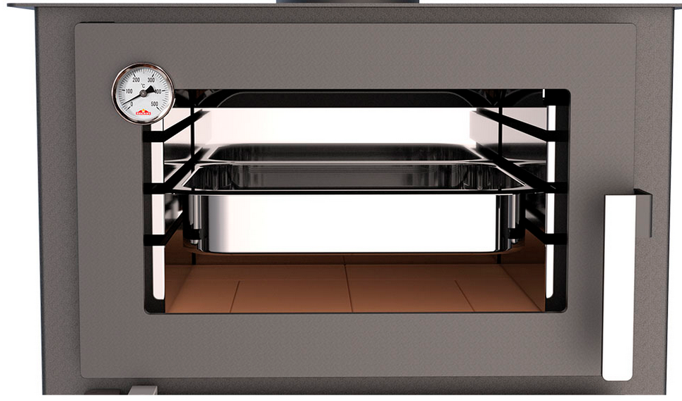 Poêle à bois avec four - BRONPI Gijon-H 9 kW