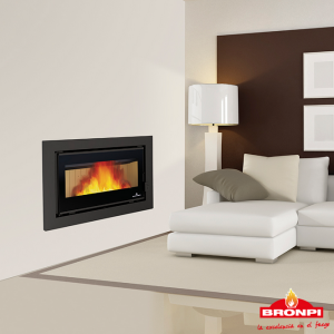 Insert à bois ventilé canalisable - BRONPI Florida PV 14 kW