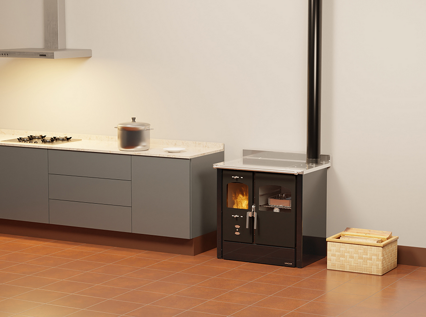 Cuisinière à bois LINCAR Omega 8.4 kW