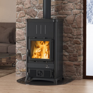 Poêle à bois raccordable - LA NORDICA Fedora.16 Steel 8.3 kW
