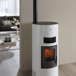Poêle à granules ventilé - ORIGINE PHEBO Ondina Eco 6.2 kW