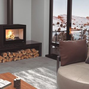 Poêle à bois BRONPI Cairo 70 Box 12 kW