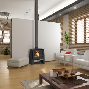 Poêle à bois en fonte SUPRA Paul 10 kW