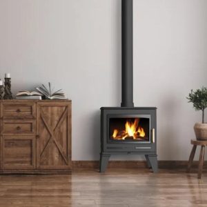 Poêle à bois en fonte SUPRA Georges 6.7 kW