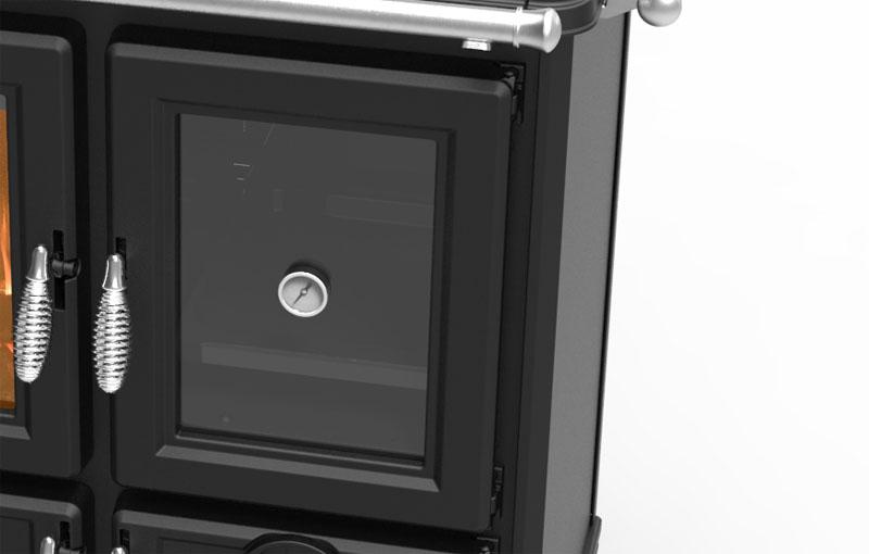 Cuisinière à bois en fonte THERMOROSSI Klaretta Evo 8.2 kW