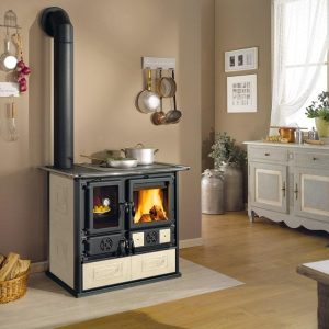Cuisinière à bois raccordable - LA NORDICA Rosa SX Reverse.16 Ceramica 8.2 kW