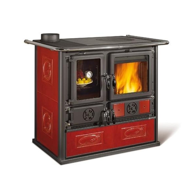 Cuisinière à bois raccordable - LA NORDICA Rosa SX Reverse.16 Ceramica 8.2 kW