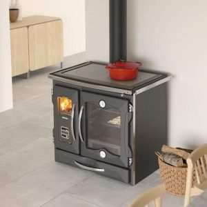 Cuisinière à bois raccordable LA NORDICA Milly.16 8.7 kW