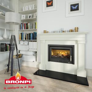 Insert à bois BRONPI Coliseo 12 kW