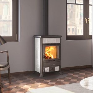 Poêle à bois en faïence - LA NORDICA Rossella R1.16 9 kW