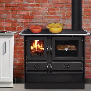 Cuisinière à bois INTERSTOVES Magnum SD Steel 9.5 kW