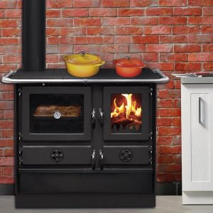 Thermo cuisinière à bois - INTERSTOVES Magnum Hydro SG steel 14 kW