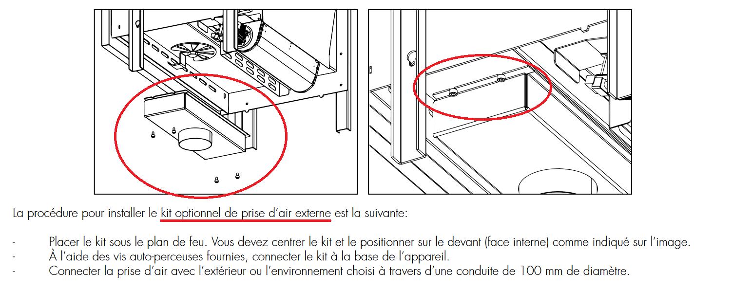 Poêle à bois ventilé BRONPI Croacia T 9.5 kW