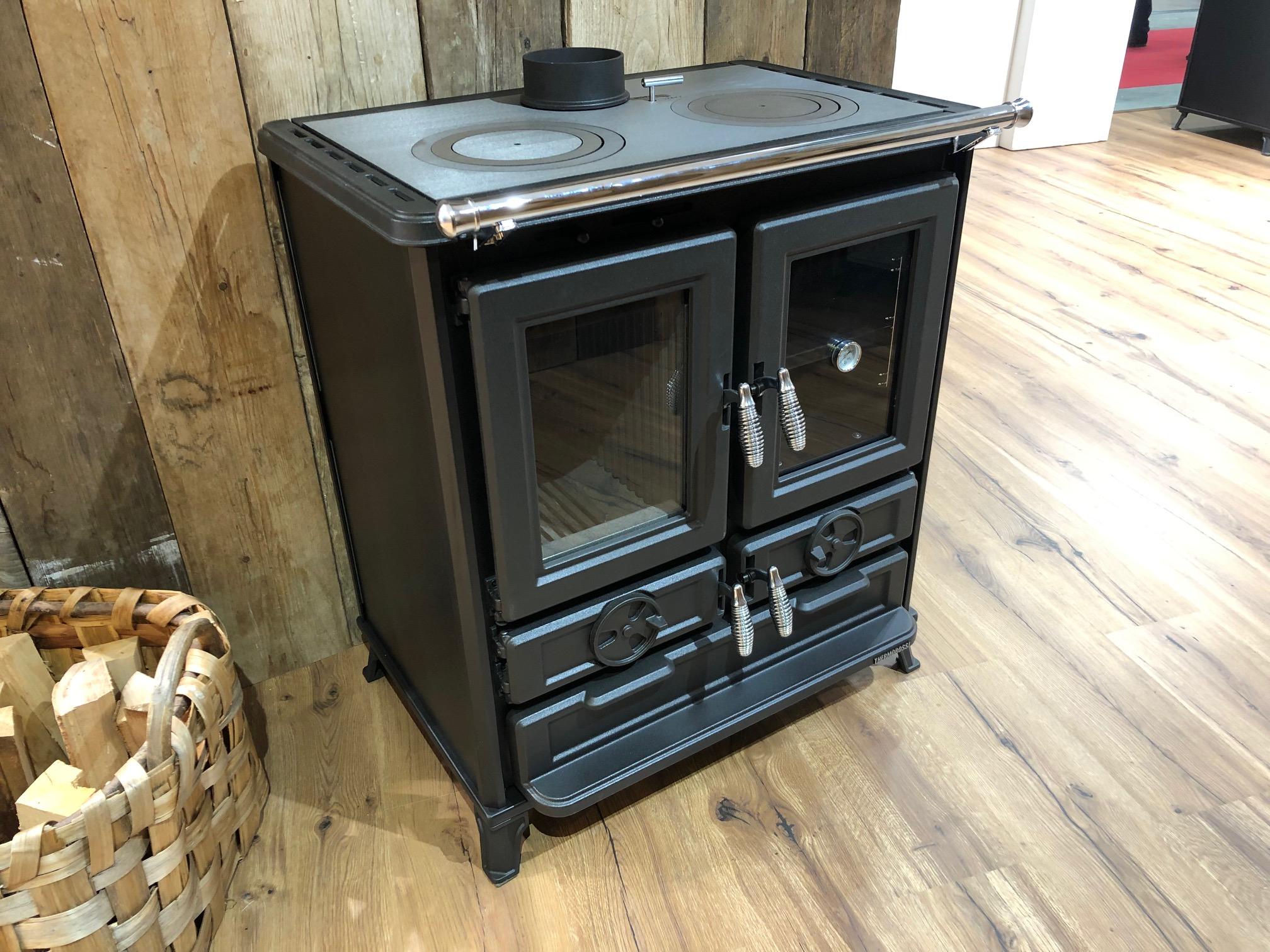 Cuisinière à bois en fonte THERMOROSSI Klaretta Evo 8.2 kW