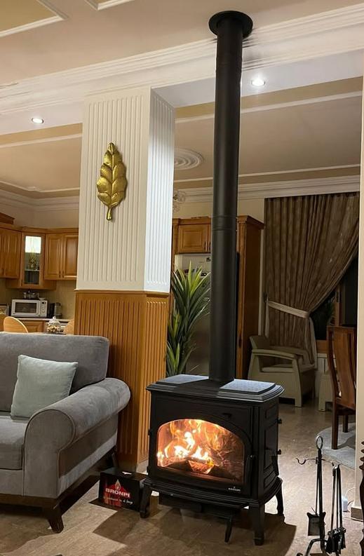 Poêle à bois en fonte BRONPI Etna 11.3 kW