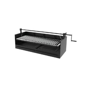 Barbecue bois/charbon à manivelle FM CALEFACCION BVE-100