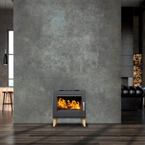 Poêle à bois étanche SUPRA Emile 6.1 kW