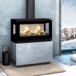 Poêle à bois BRONPI Cairo 903C Box 13 kW