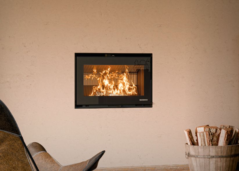Insert à bois premium THERMOROSSI Skyline 490 7.9 kW