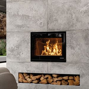 Insert à bois premium THERMOROSSI Skyline 540 10.7 kW