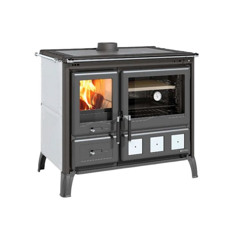 Cuisinière à bois La Nordica Gardenia XXL Ceramica 10.5 kW