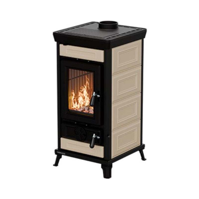 Poêle à bois en céramique - THERMOROSSI Sofia Evo 5 Maiolica 7.3 kW