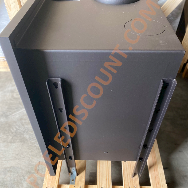 Insert à bois ventilé canalisable - BRONPI Paris 90 Vision 14 kW