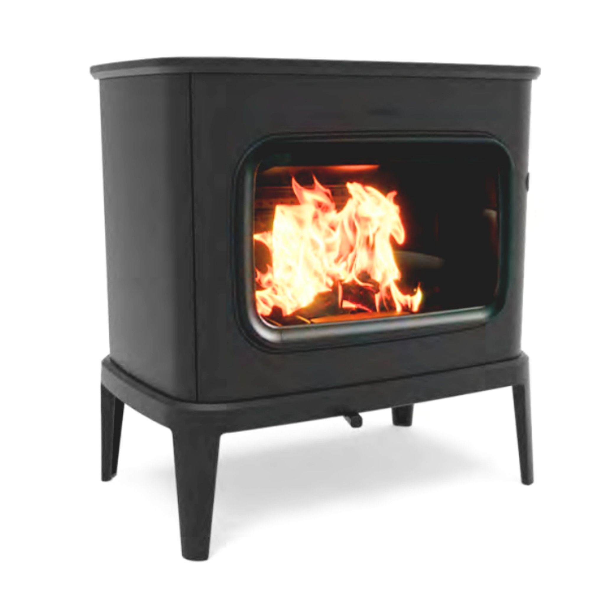 Poêle à bois en fonte raccordable - DOVRE Saga 301 10.5 kW