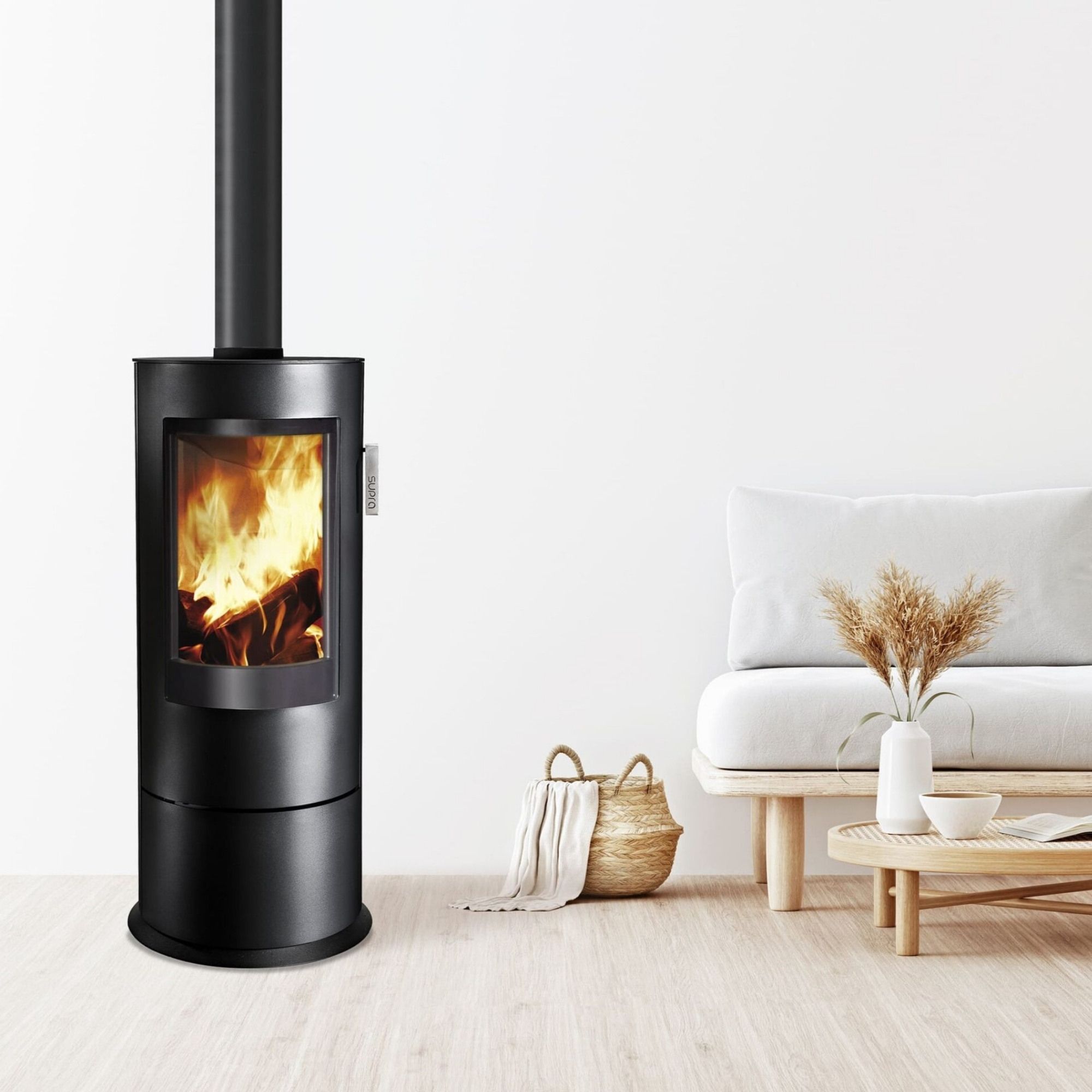 Poêle à bois étanche SUPRA Chloé 7 kW