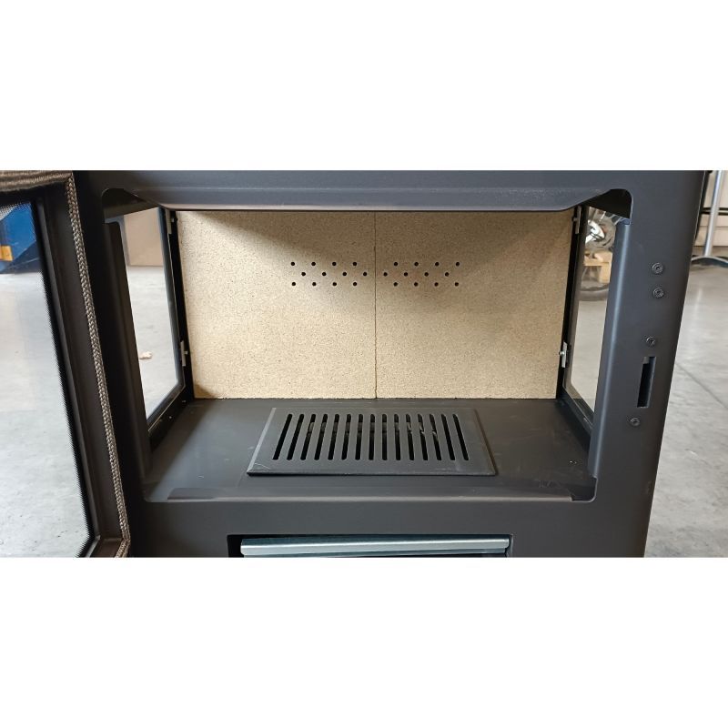 Poêle à bois raccordable BRONPI Loreto 10 kW