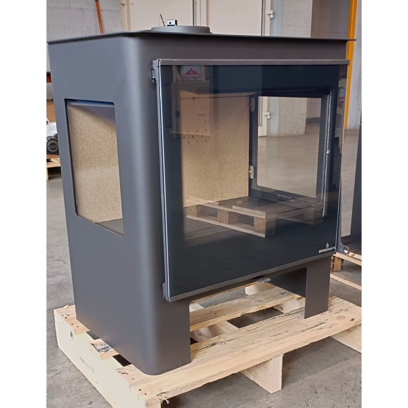 Poêle à bois raccordable BRONPI Loreto 10 kW