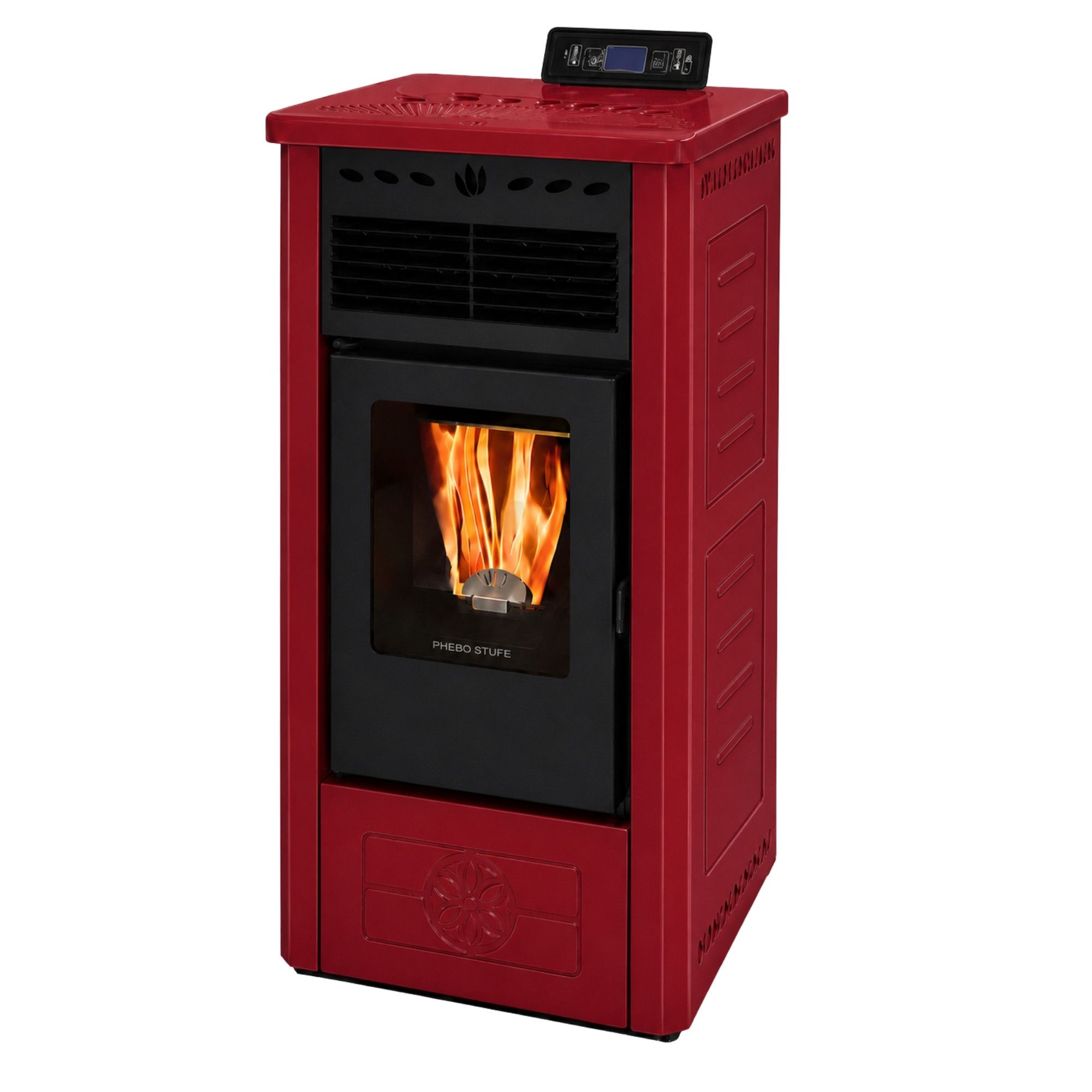 Poêle à granules en céramique - PHEBO Gea 5S-8 7.5 kW