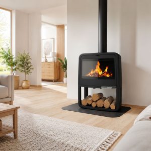 Poêle à bois en fonte SUPRA Paul Bûcher 10 kW