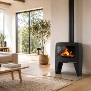 Poêle à bois en fonte SUPRA Paul Haut 10 kW