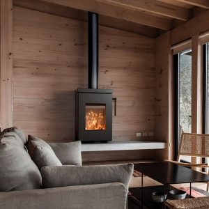 Poêle à bois raccordable THERMOROSSI Zen 7.7 kW