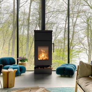 Poêle à bois à accumulation THERMOROSSI Zen T 4.8 kW