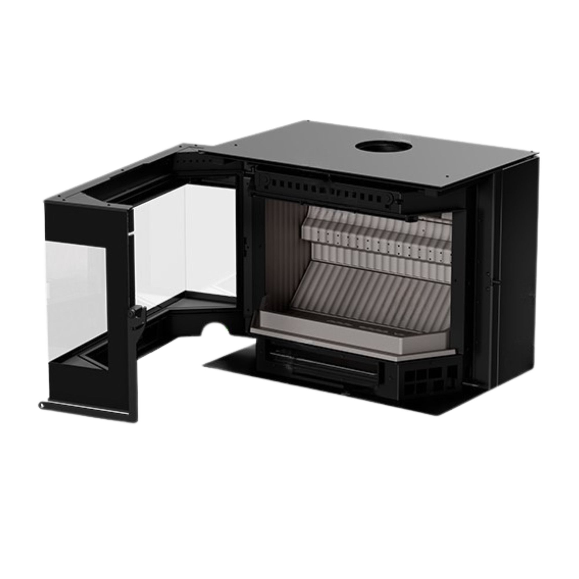 Poêle à bois THERMOROSSI Panorama Wall 10.7 kW