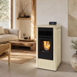 Poêle à granules en céramique - PHEBO Gea 5S-8 7.5 kW