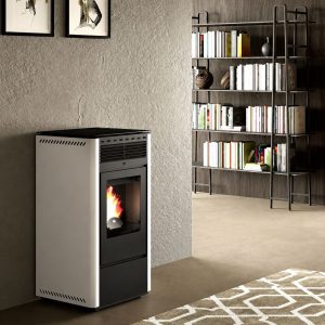 Poêle à granules ventilé - ORIGINE PHEBO Nikè 12.7 kW
