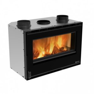 Insert à bois ventilé LA NORDICA Inserto 80 Crystal Evo.16 7.4 kW