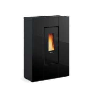 Poêle à granules canalisable EXTRAFLAME Marilena Plus Crystal 8 kW