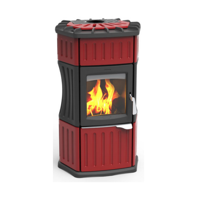 Poêle à bois céramique LINCAR Monella 184 9.6 kW