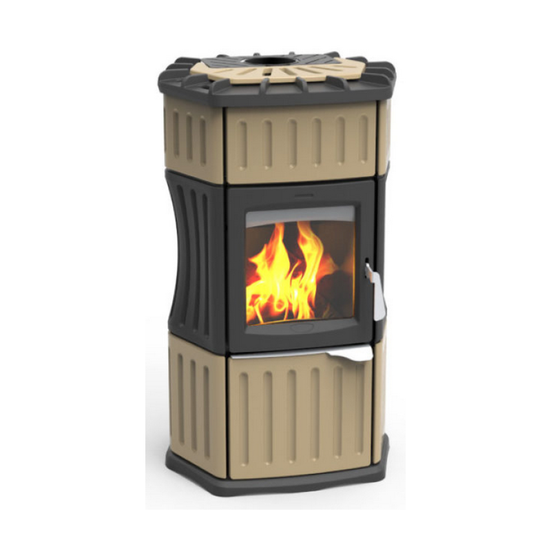 Poêle à bois céramique LINCAR Monella 184 9.6 kW