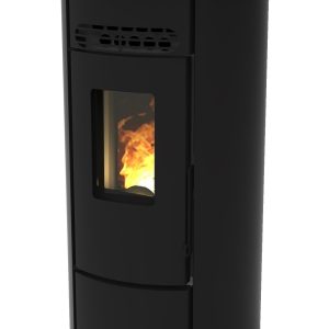PACK Poêle à granulés FIREMATIC C12 10.3 kW + Kit ventouse Dinak + Module Wifi