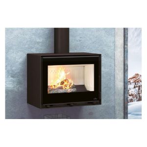 Poêle à bois suspendu BRONPI Cairo 70 Box 12 kW - Flamme verte 7*, EcoDesign 2022 - Zone 1 - Classe énergétique A+