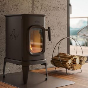 Poêle à bois en fonte raccordable - DOVRE Saga 101 7.5 kW