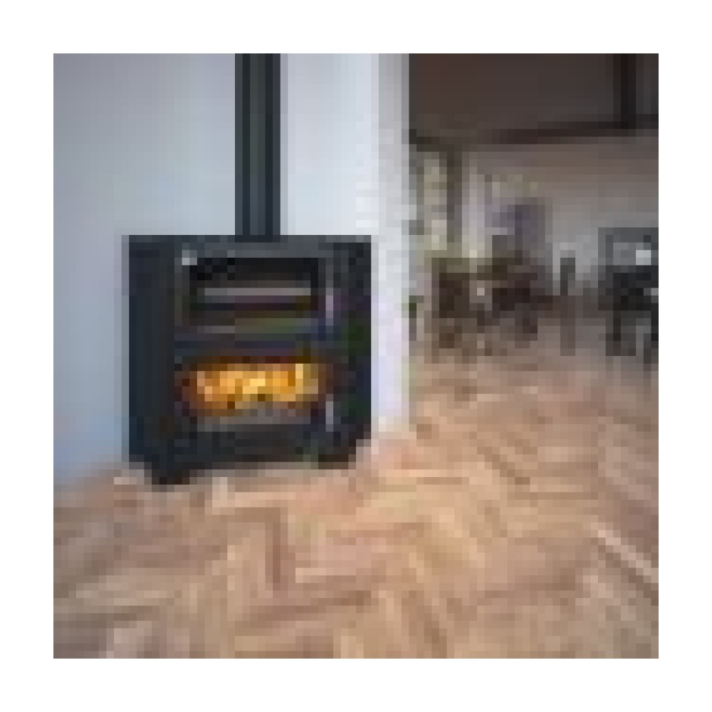 Poêle à bois raccordable avec four - BRONPI Murano - R 14 kW – Image 4