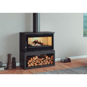 Poêle à bois Toronto-S 12.6 kW - FM CALEFACCION