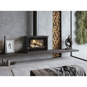 Poêle à bois ventilé Montréal 12.8 kW