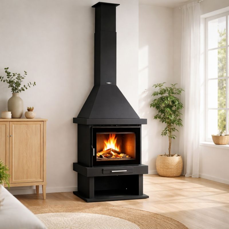 Poêle à bois ventilé FIREMATIC Colorado 10.9 kW